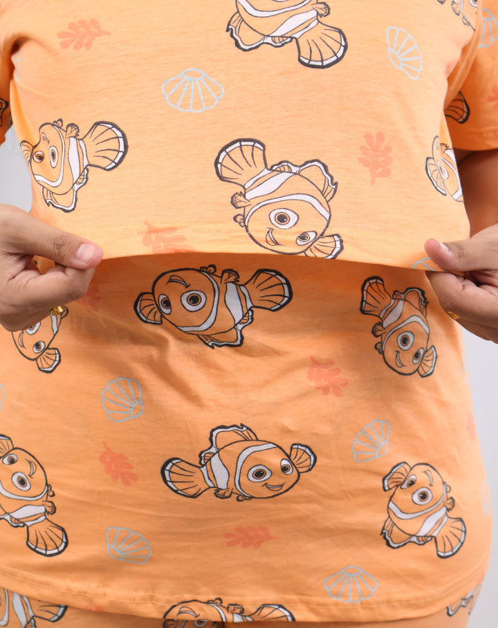 Minila SoftCotton Maternity Top Pant Set