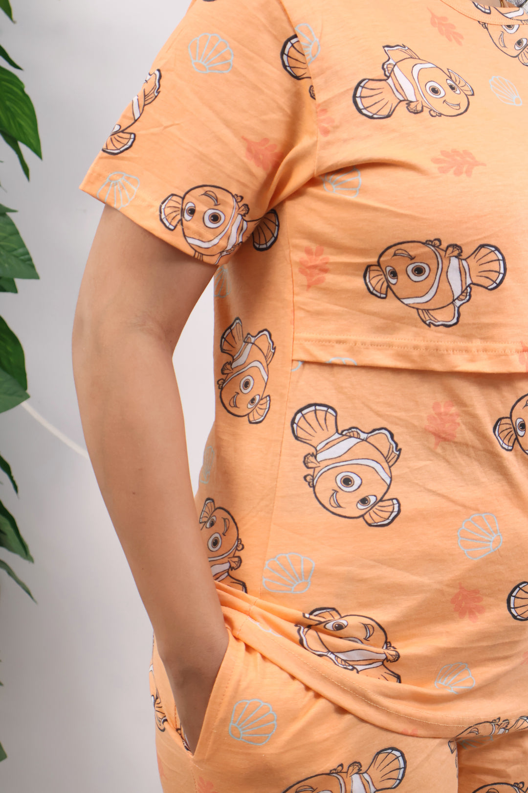 Minila SoftCotton Maternity Top Pant Set