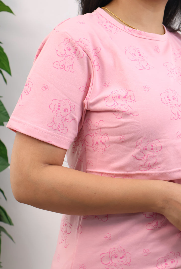 Laina SoftCotton Maternity Top Pant Set