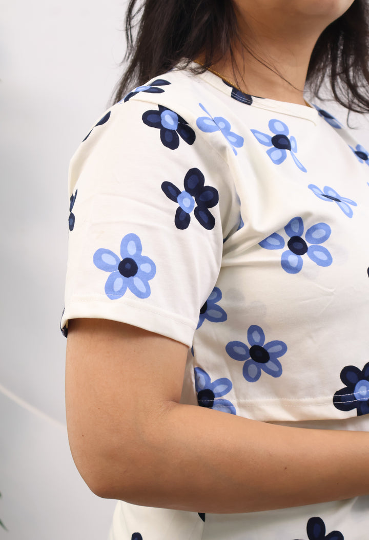 Jenika SoftCotton Maternity Top Pant Set