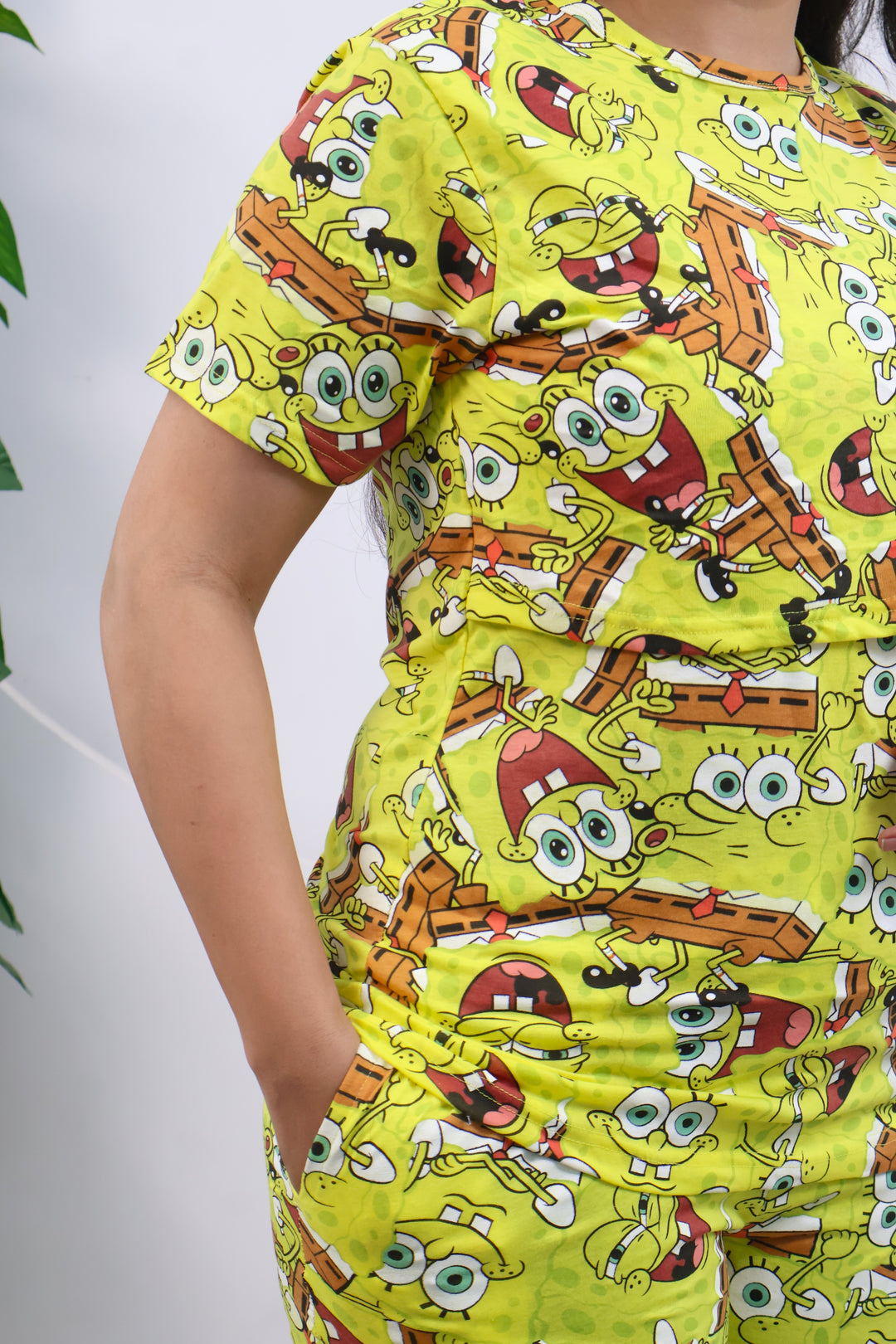 Sowya SoftCotton Maternity Top Pant Set