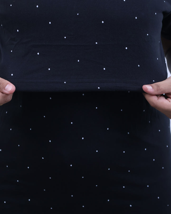 Elkya SoftCotton Maternity Top Pant Set