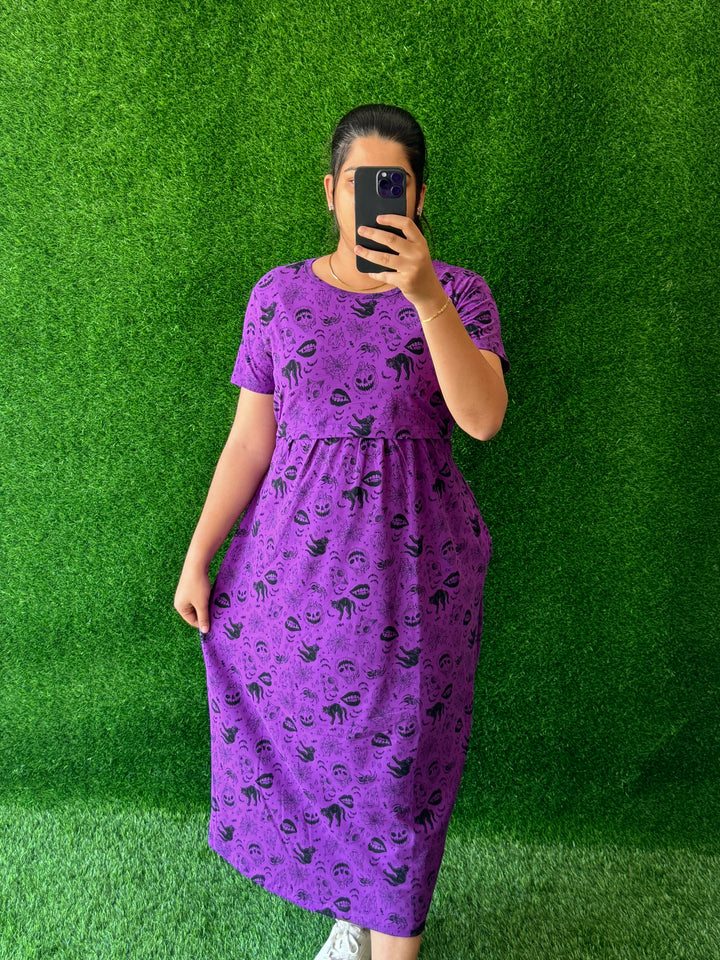 Eily Lightweight SoftCotton Full Length Maternity Loungewear