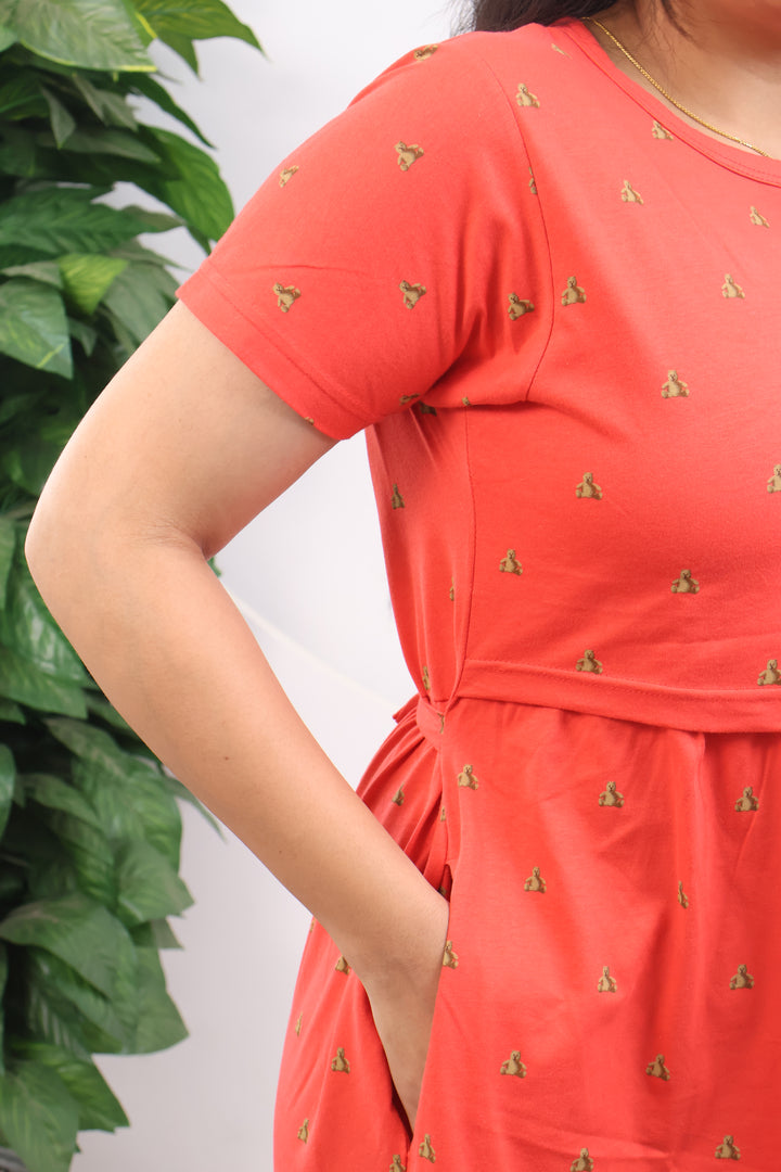 Reyani Soft Cotton Full Length Maternity Loungewear