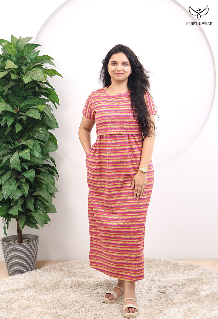 Kiwi Soft Cotton Full Length Maternity Loungewear
