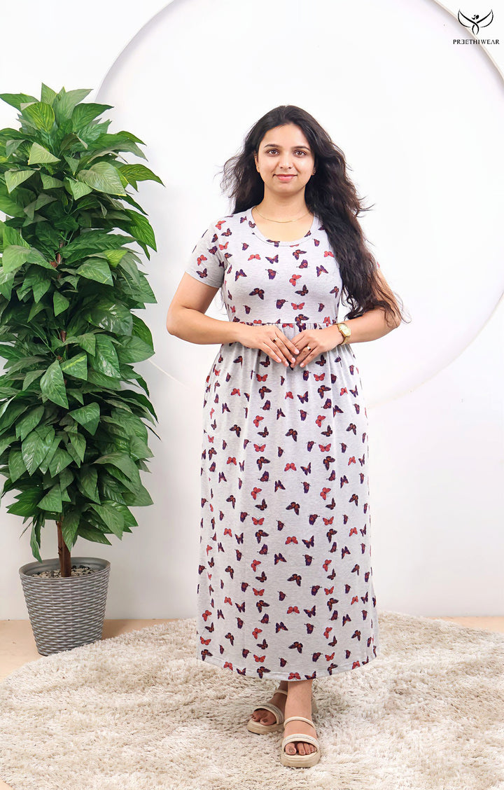 Chakrika SoftCotton Full Length  Maxi Loungewear