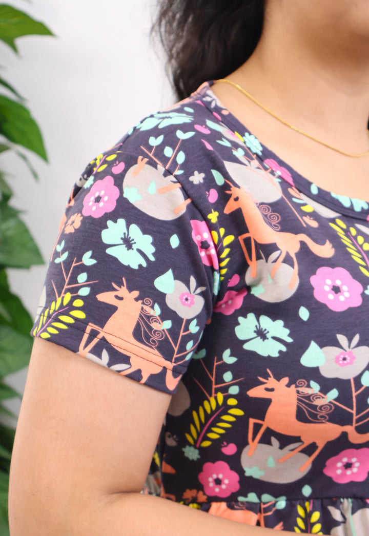Hanusha SoftCotton Full Length  Maxi Loungewear
