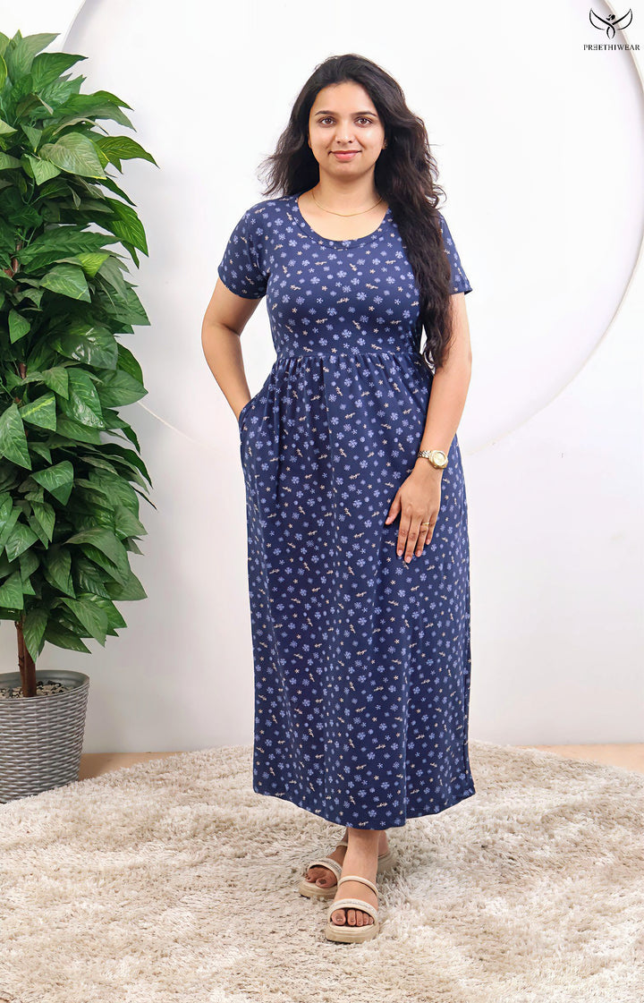 Danika SoftCotton Full Length  Maxi Loungewear