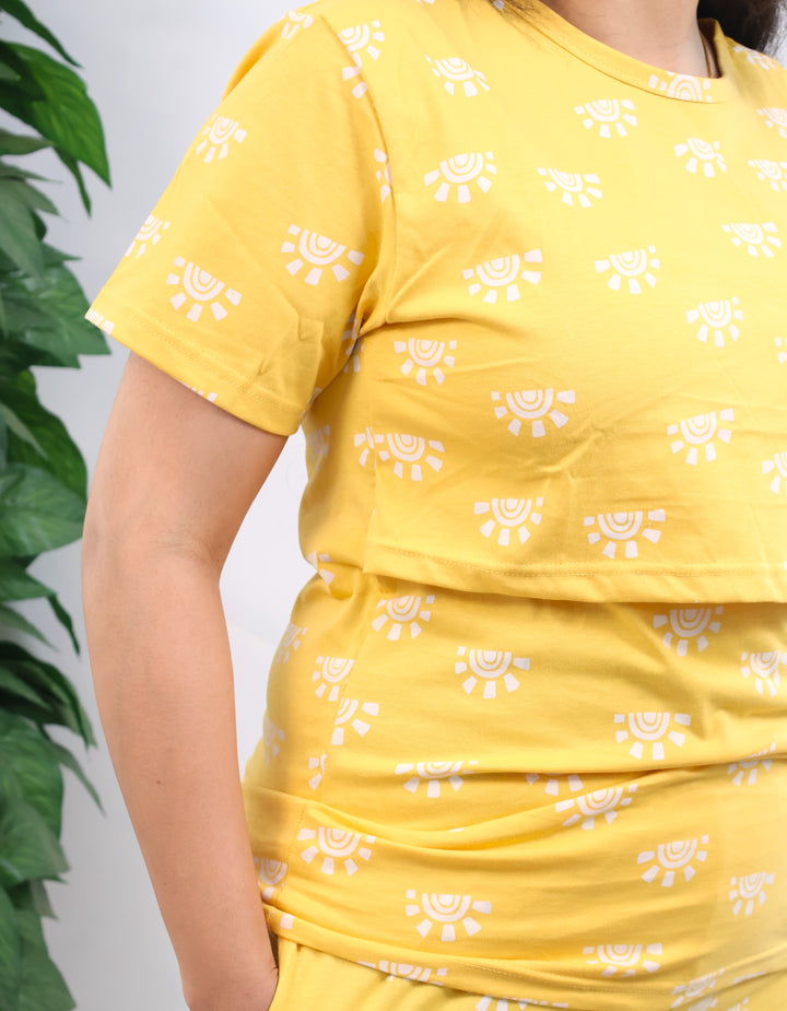 Fairooz SoftCotton Maternity Top Pant Set