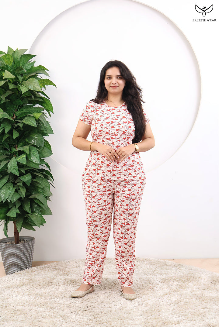 Tamika SoftCotton Lounge Wear Full Pant