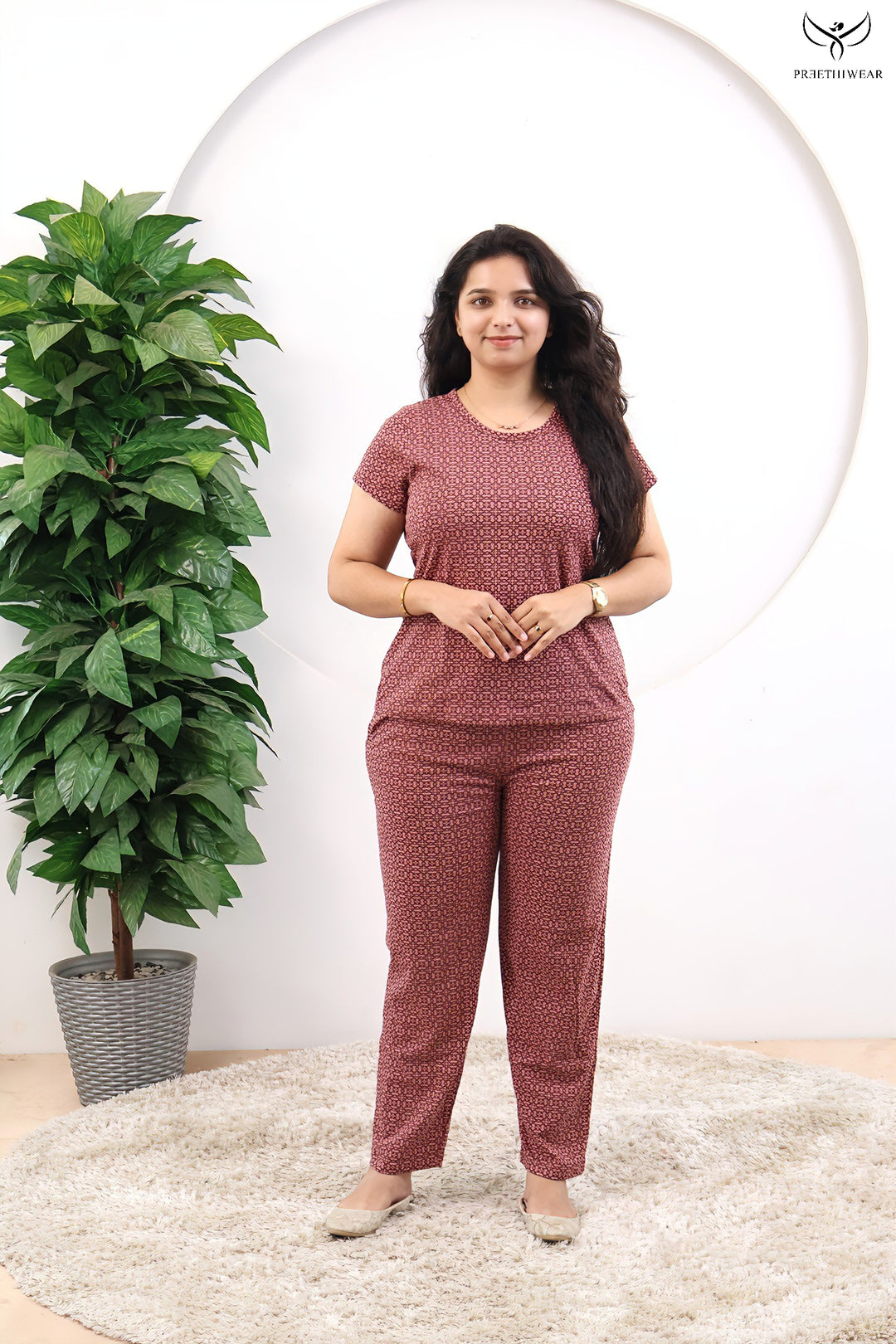 Yaanshi SoftCotton Lounge Wear Full Pant