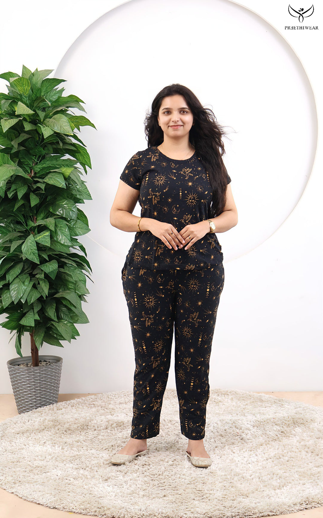 Trishika SoftCotton Lounge Wear Full Pant