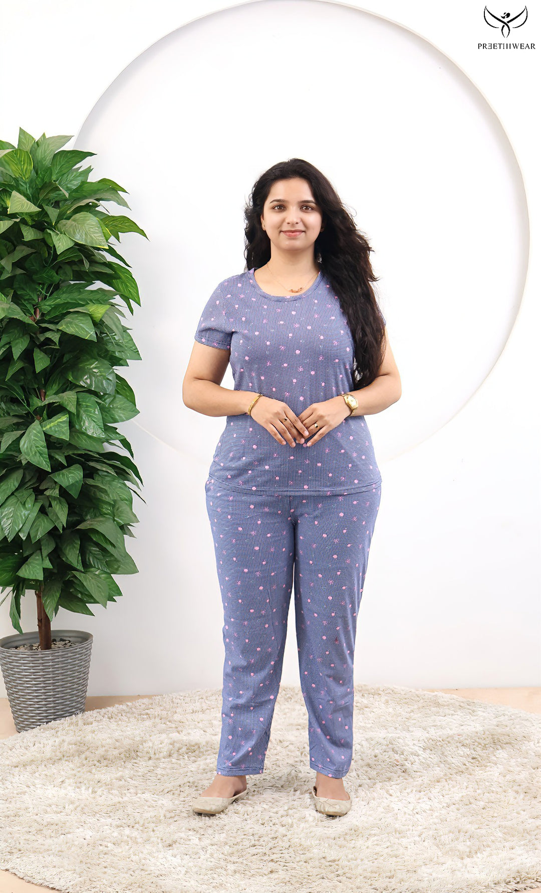 Ahalya SoftCotton Lounge Wear Full Pant