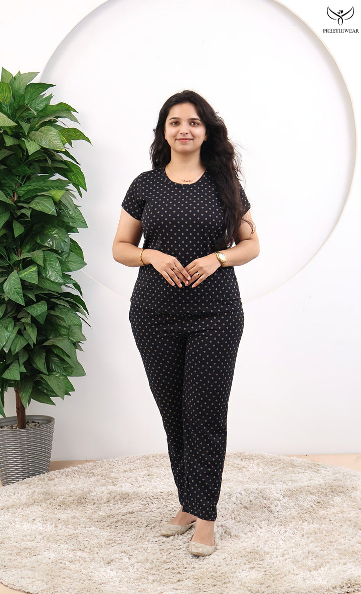 Arnita SoftCotton Lounge Wear Full Pant
