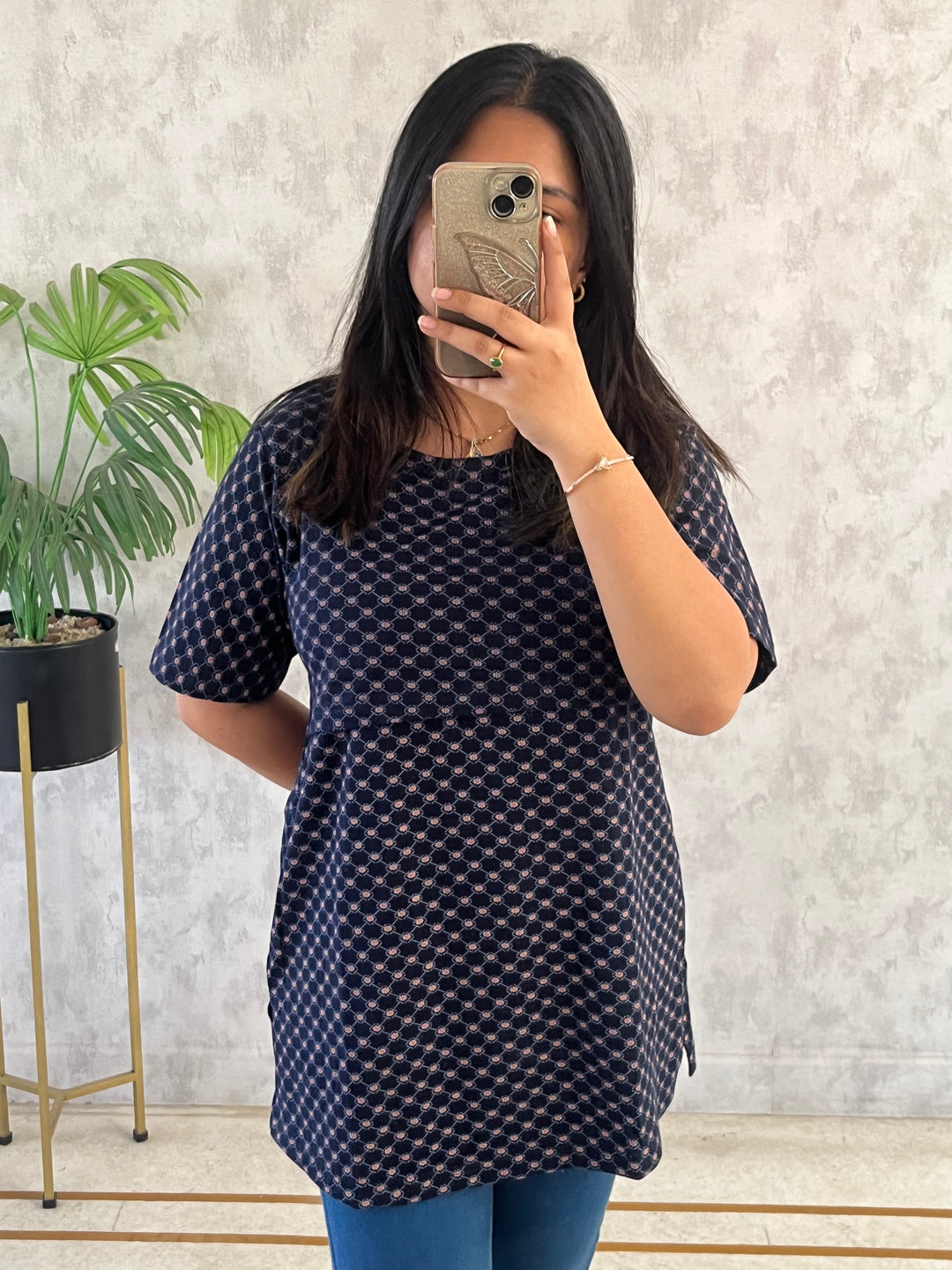 Sneha  SoftCotton Feeding T-shirt