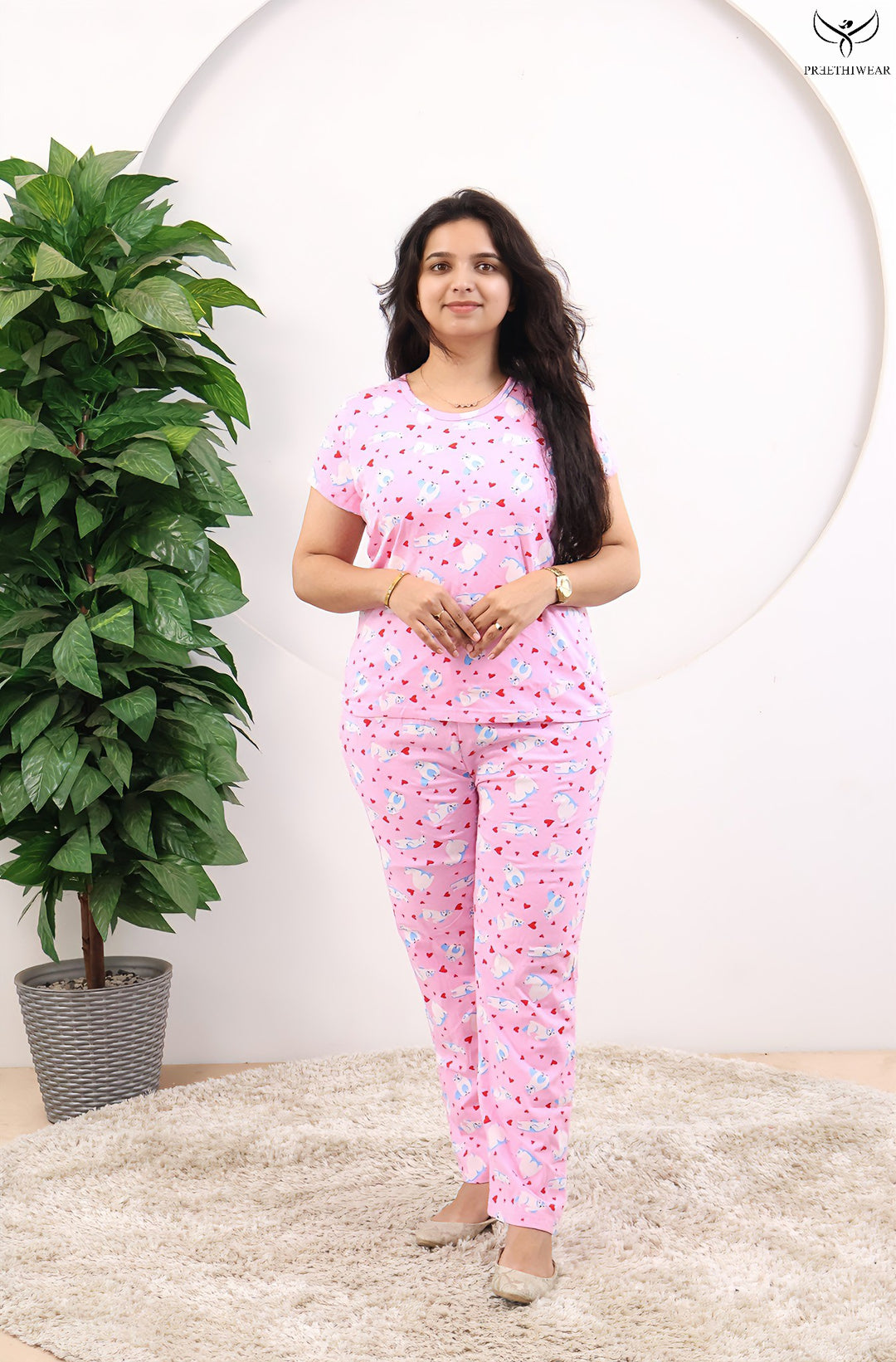 Irvaya SoftCotton Lounge Wear Full Pant