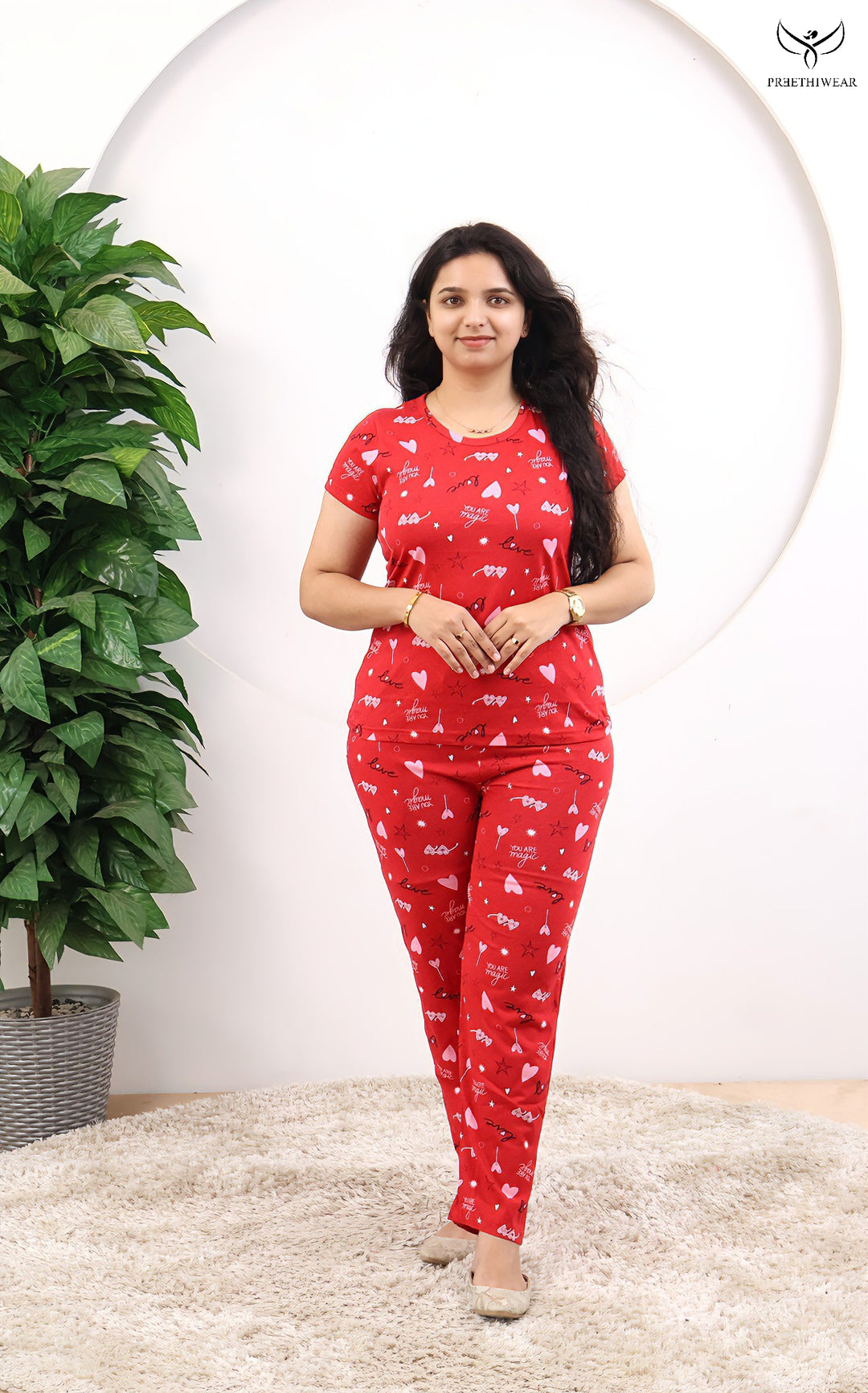 Pranika SoftCotton Lounge Wear Full Pant