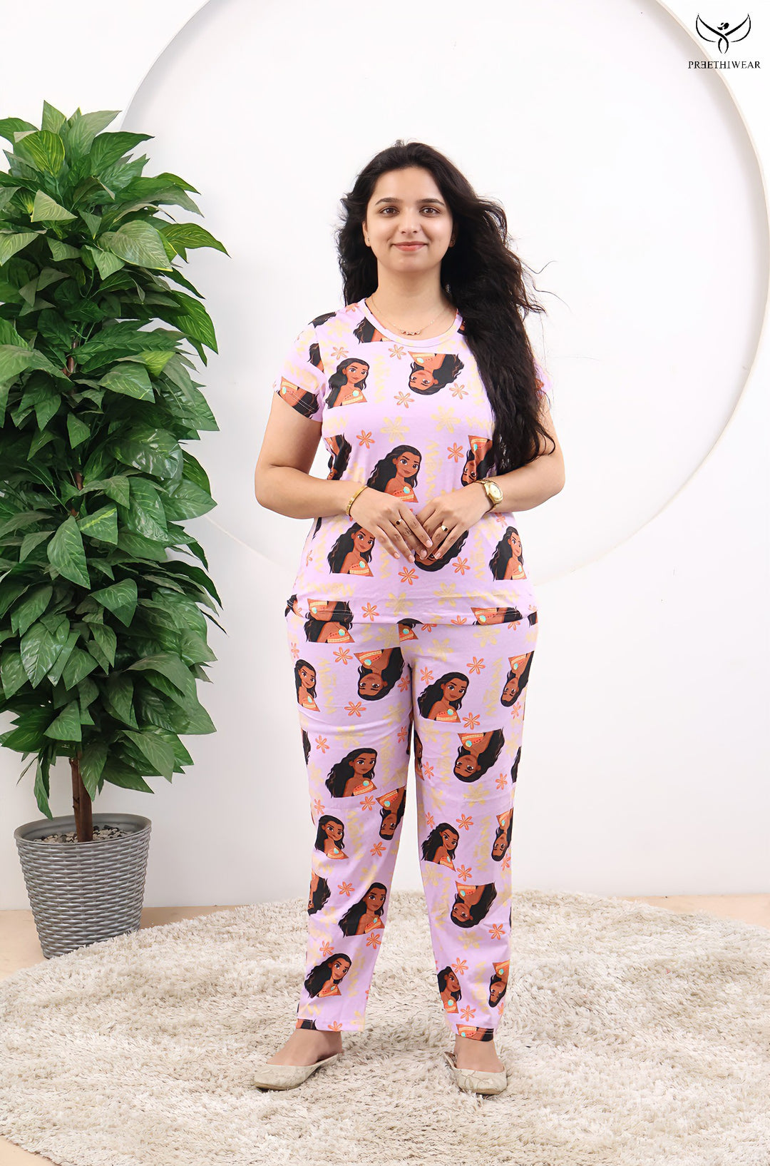 Eshanya SoftCotton Lounge Wear Full Pant