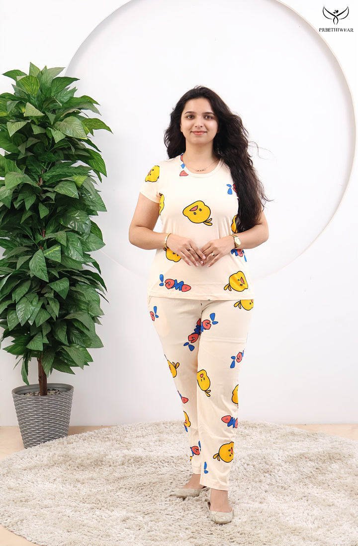 Anidita SoftCotton Lounge Wear Full Pant