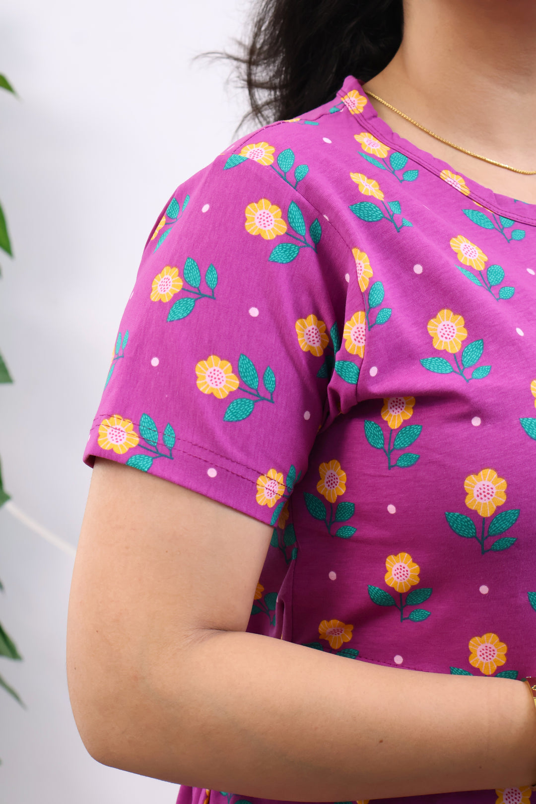 Delta SoftCotton Calf Length Maternity Loungewear