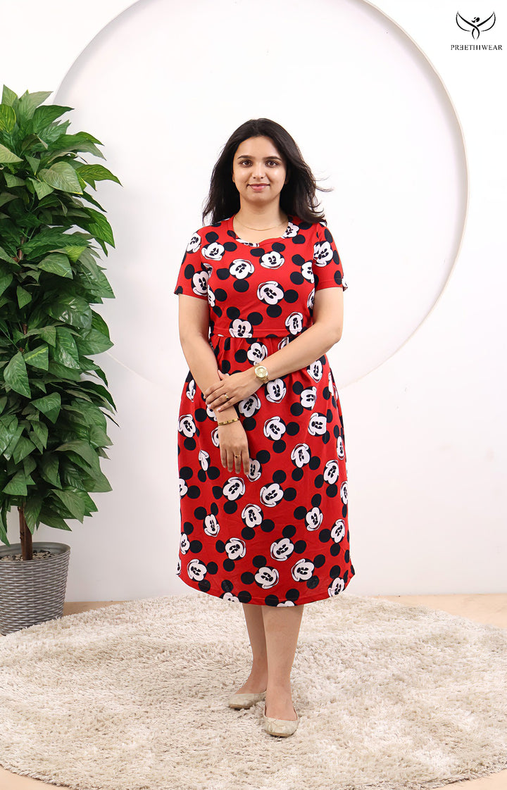 Jesse SoftCotton Calf Length Maternity Loungewear