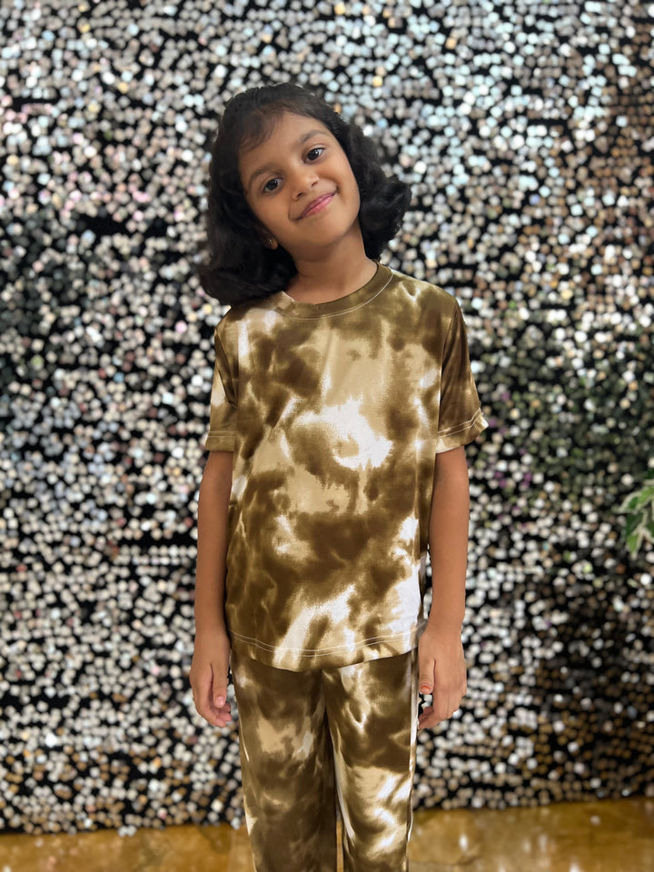 Kesar Pista Kids Loungewear