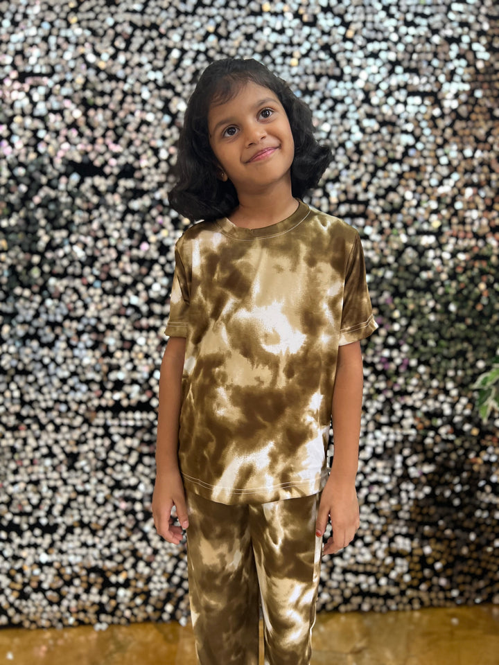 Kesar Pista Kids Loungewear