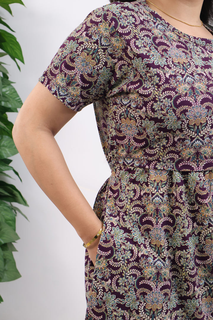 Isable SoftCotton Calf Length Maternity Loungewear