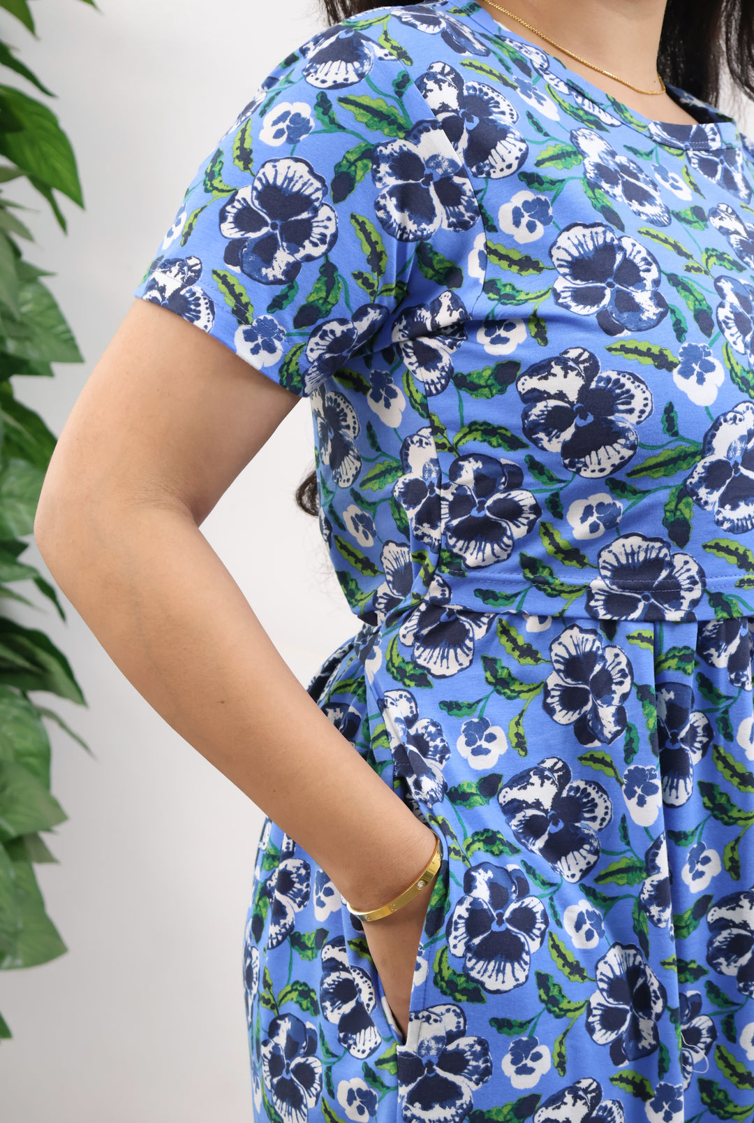 Flona SoftCotton Calf Length Maternity Loungewear