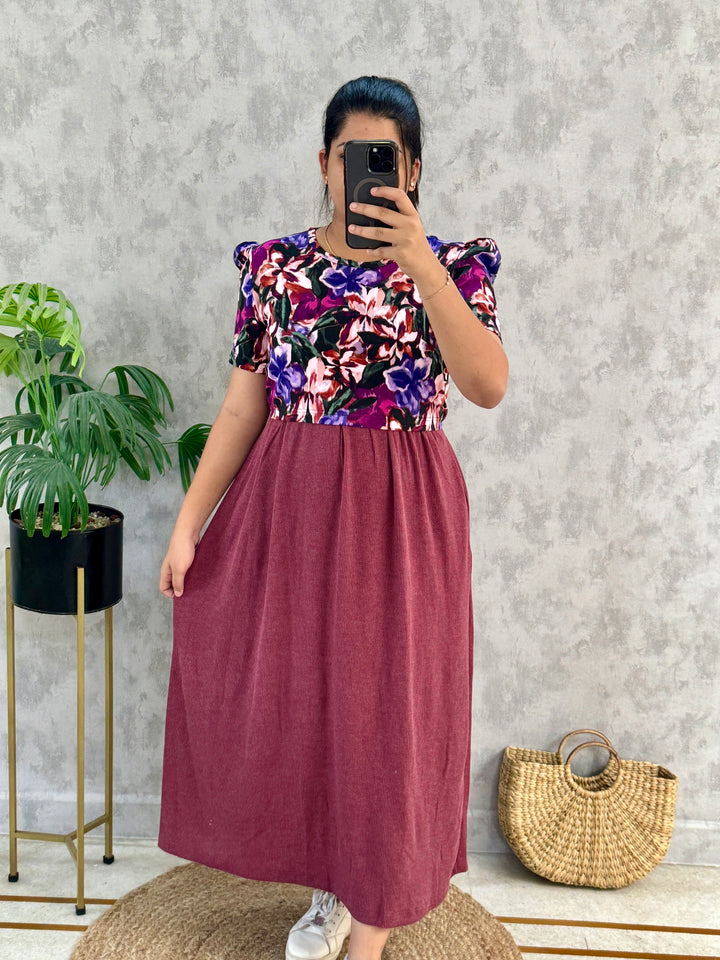 Monika2 SoftCotton Full Length Maternity Loungewear