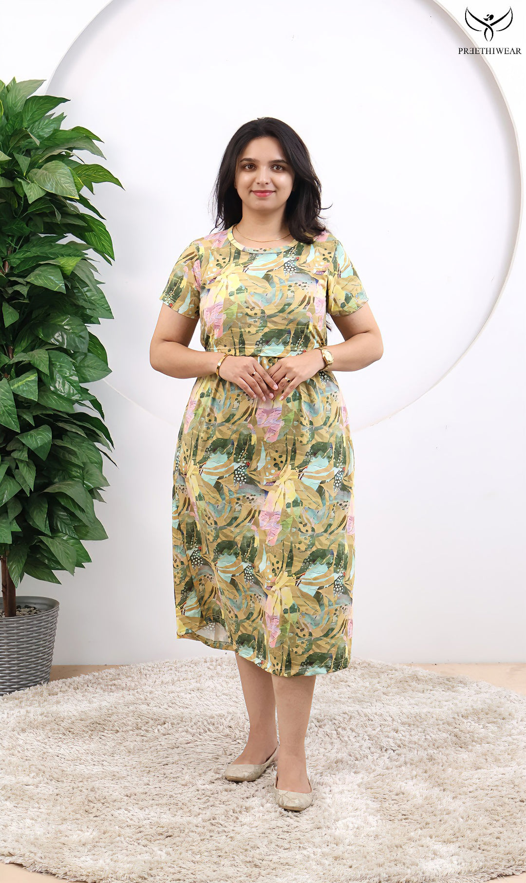 Louis SoftCotton Calf Length Maternity Loungewear
