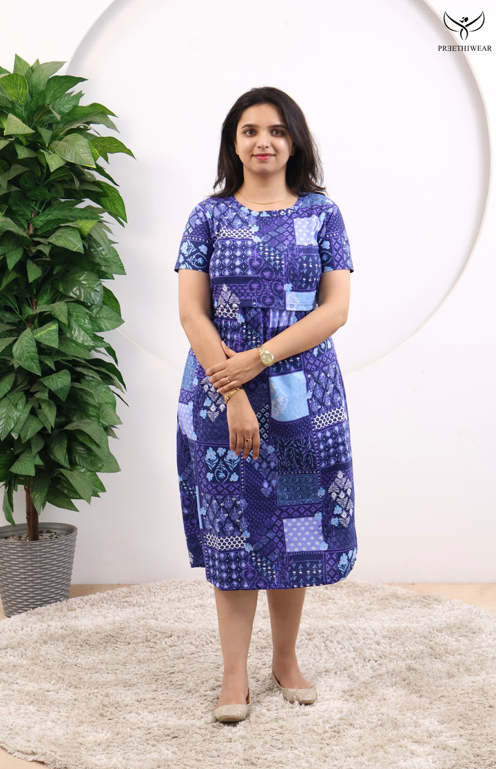 Rory SoftCotton Calf Length Maternity Loungewear