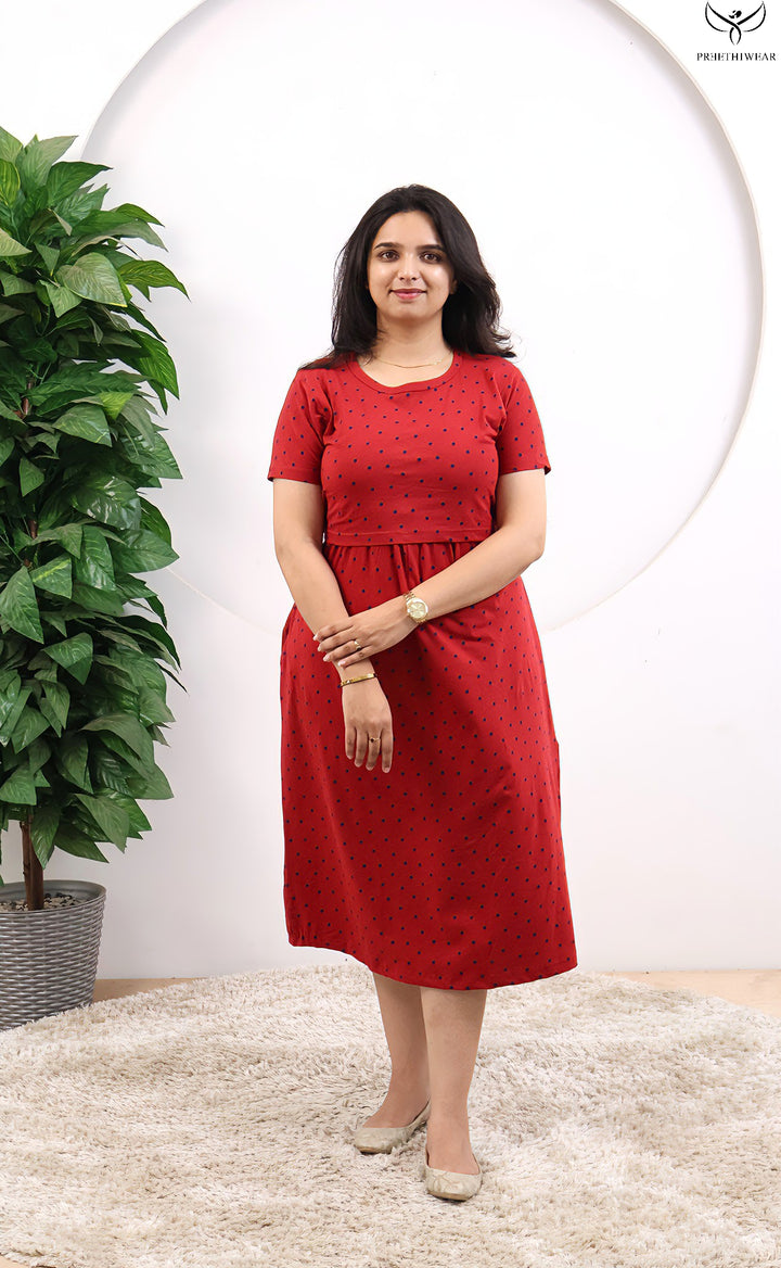 Lumi SoftCotton Calf Length Maternity Loungewear
