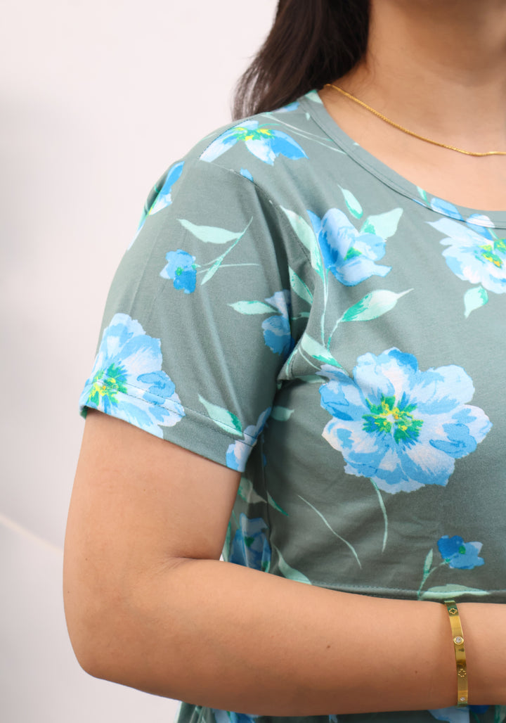 Josie Soft Cotton Full Length Maternity Loungewear
