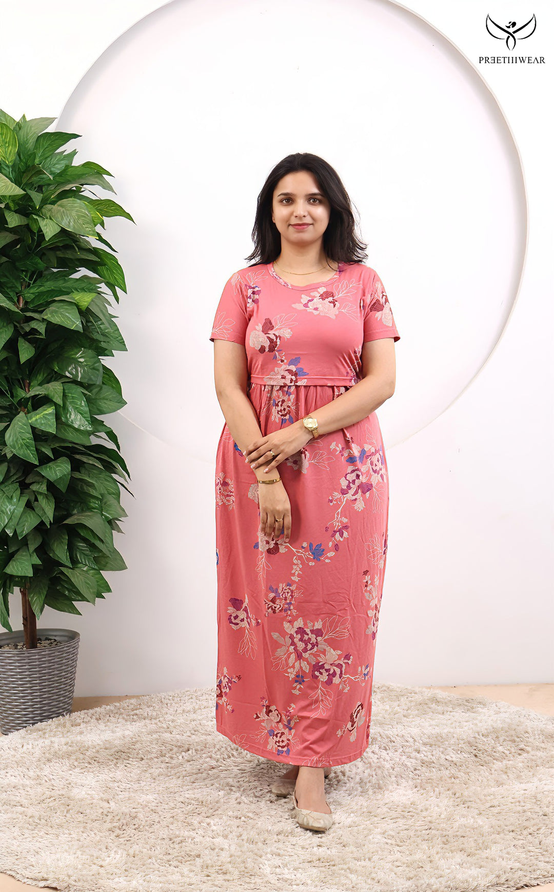 Nikova Soft Cotton Full Length Maternity Loungewear