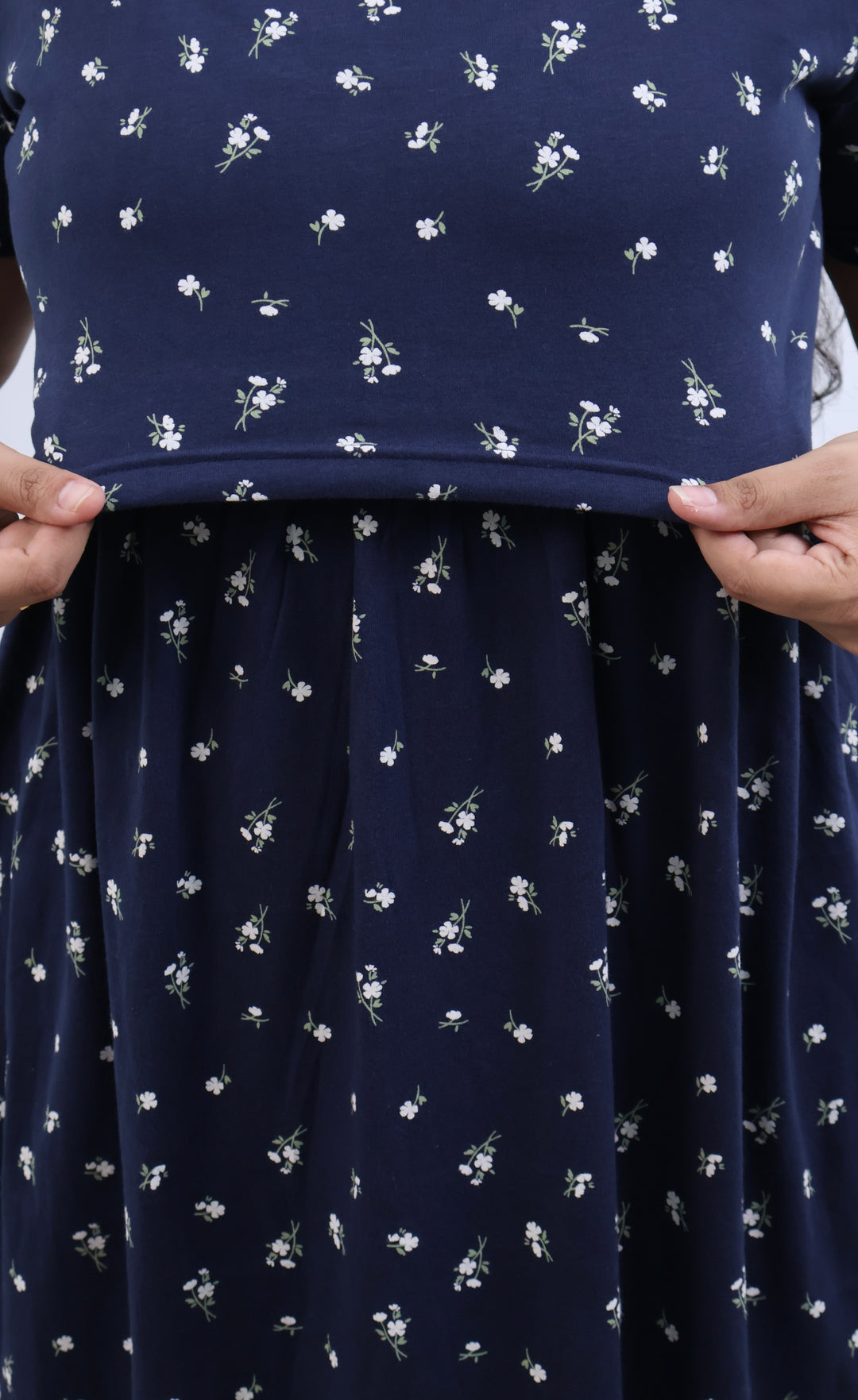 Nivrithi SoftCotton Full Length Maternity Loungewear