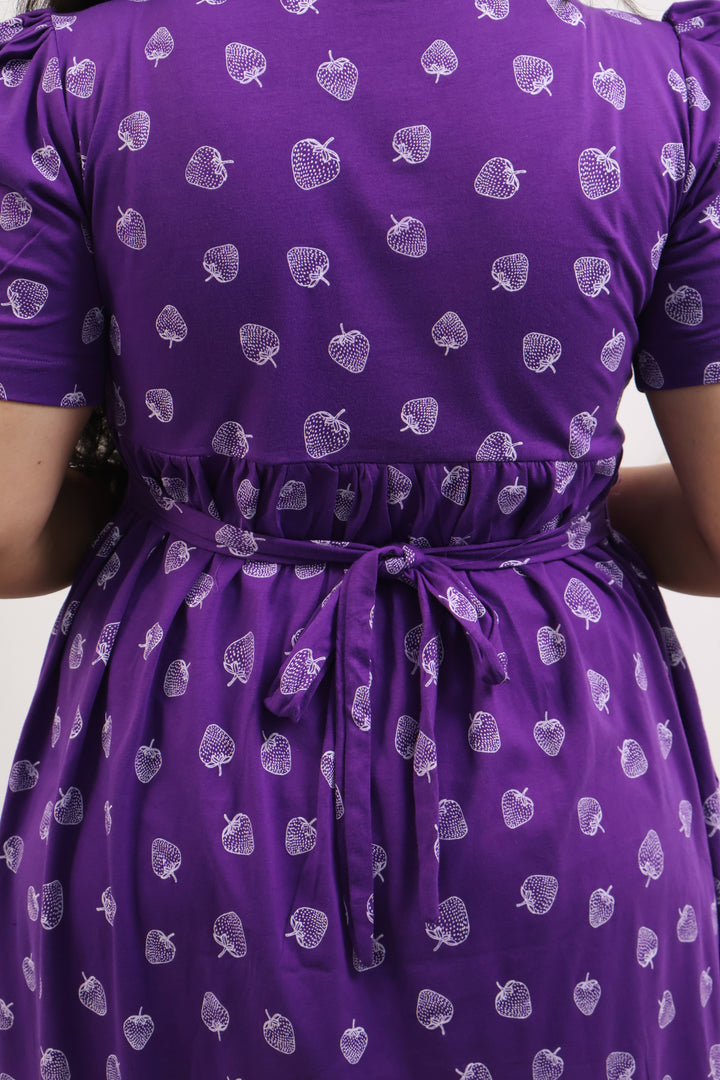 Hanusha SoftCotton Full Length Maternity Loungewear