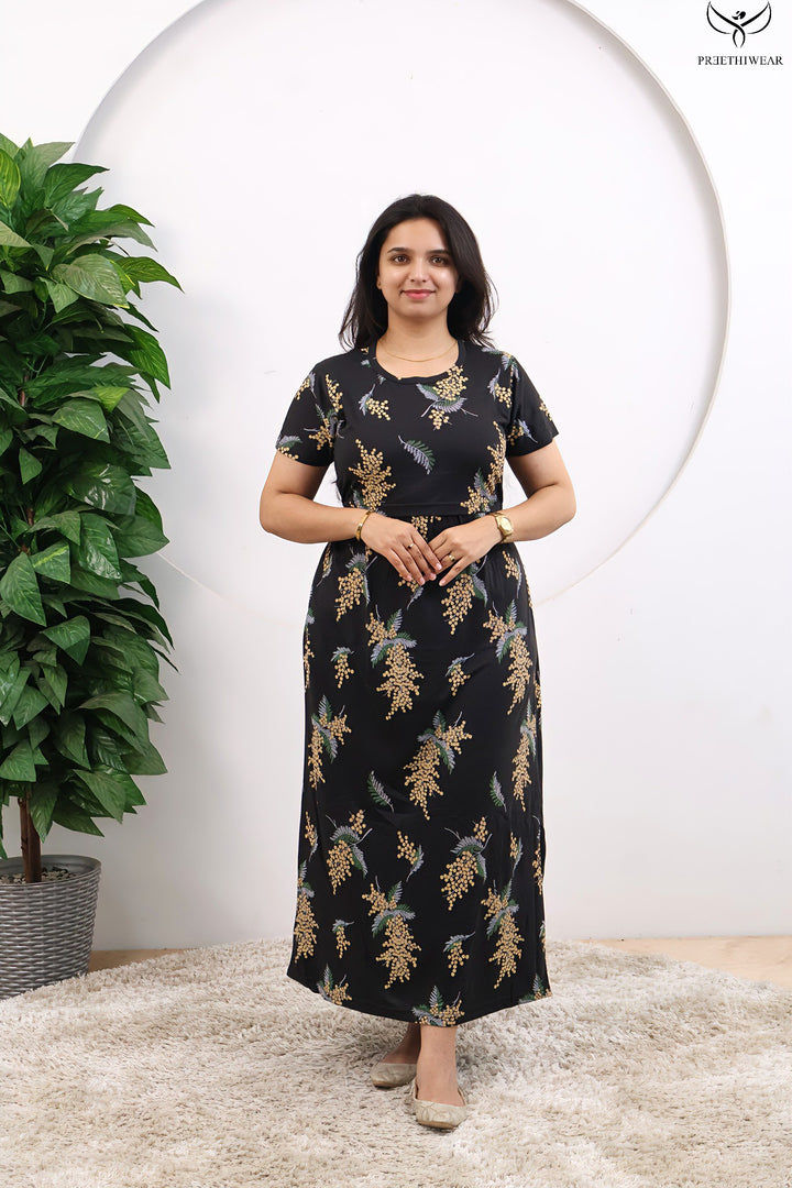 Tavisha SoftCotton Full Length Maternity Loungewear