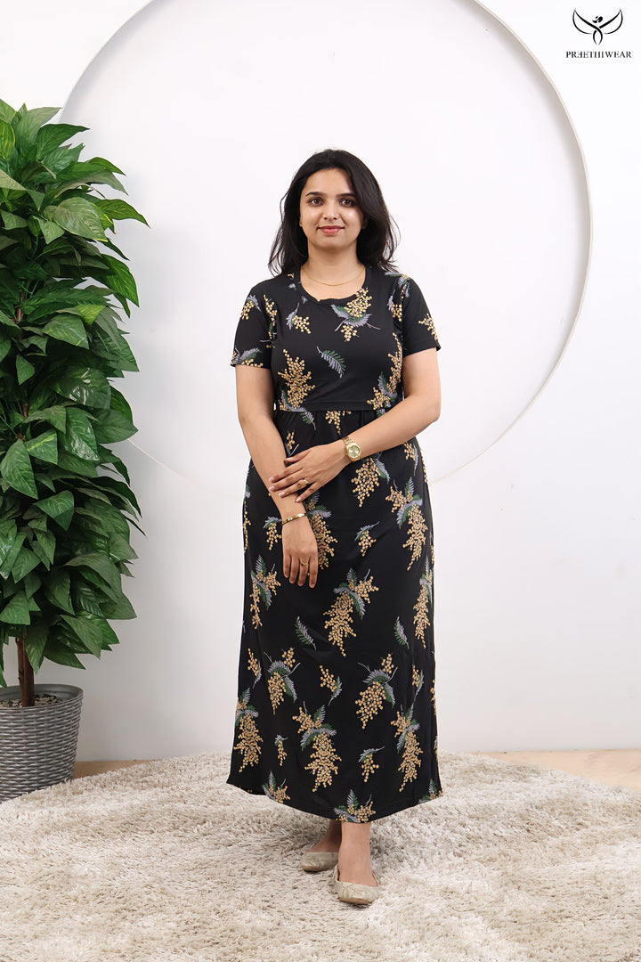 Tavisha SoftCotton Full Length Maternity Loungewear