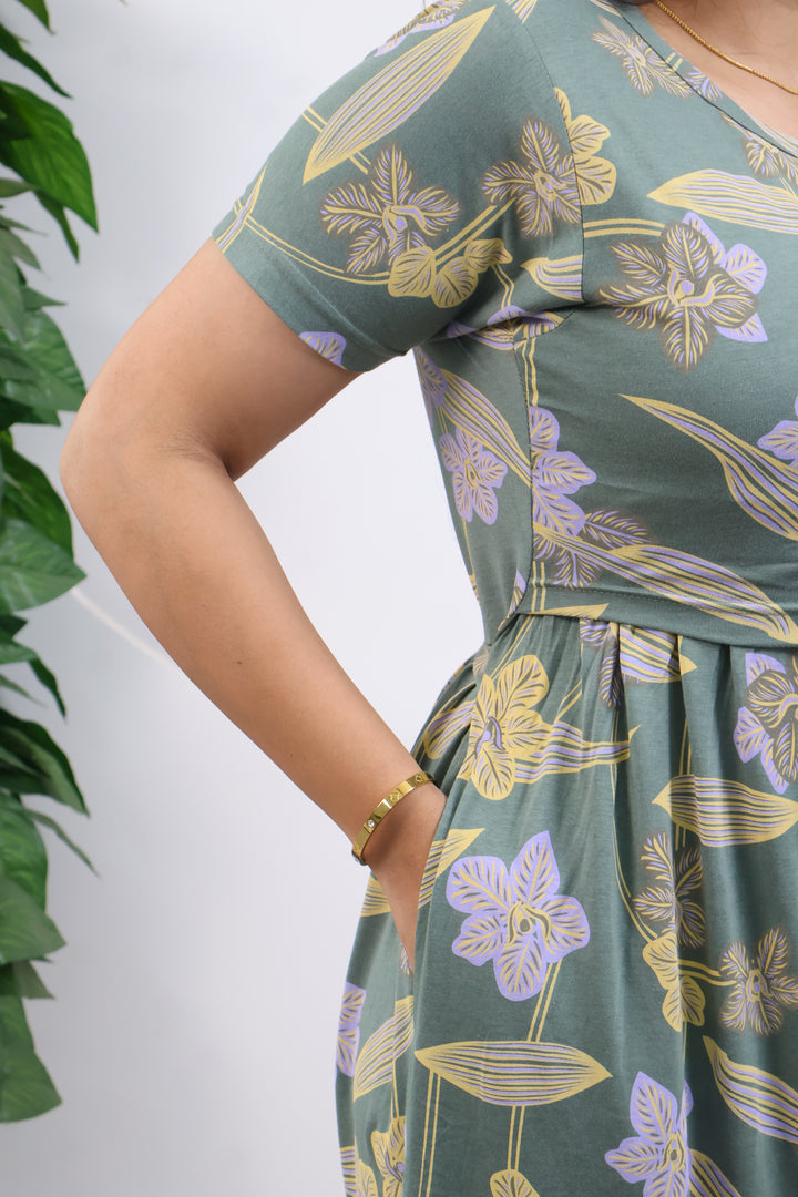 Yudika SoftCotton Full Length Maternity Loungewear