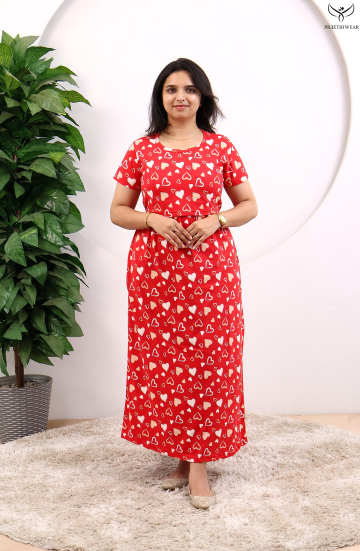 Epsy Soft Cotton Full Length Maternity Loungewear