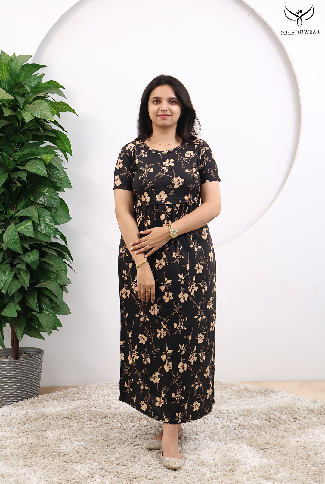 Jersie SoftCotton Full Length Maternity Loungewear