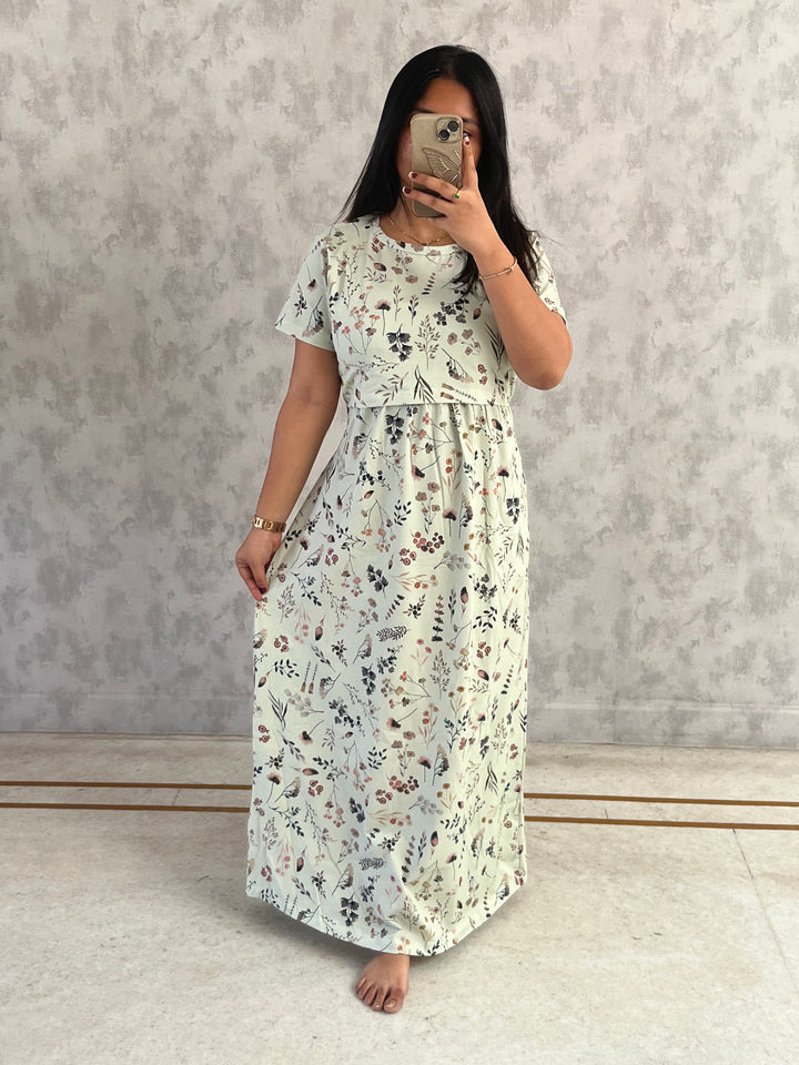 Iniya SoftCotton Full Length Maternity Loungewear
