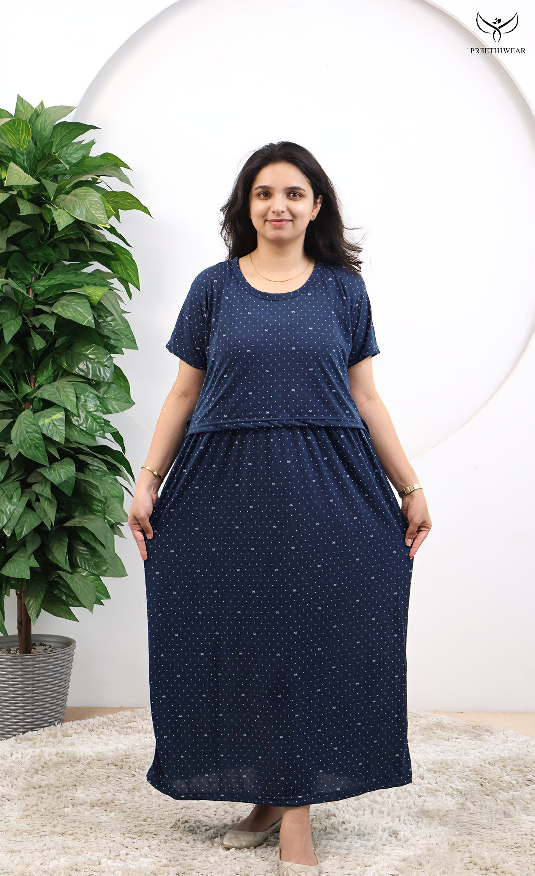 Kate SoftCotton Full Length Maternity Loungewear