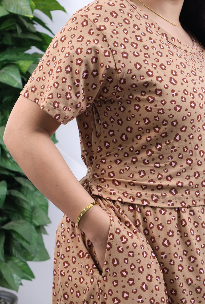 Ione SoftCotton Full Length Maternity Loungewear