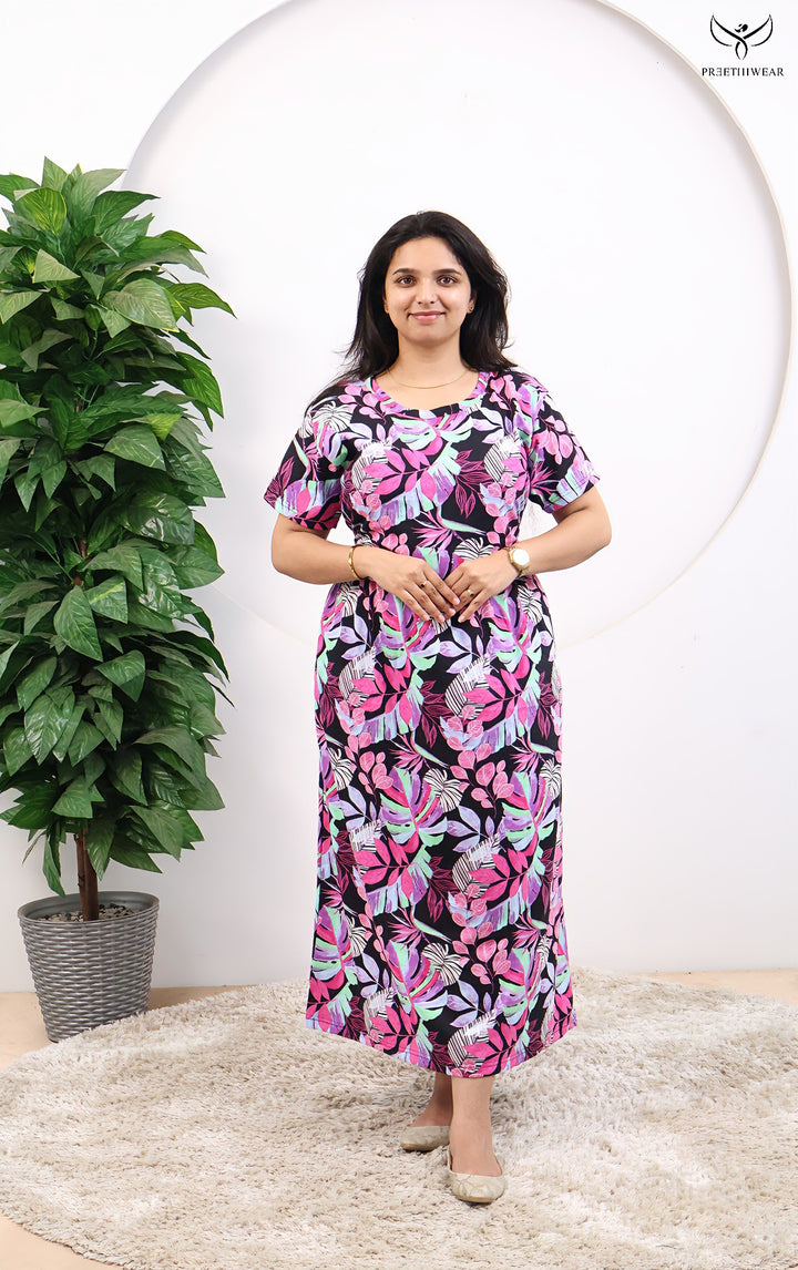 Inessa SoftCotton Full Length Maternity Loungewear