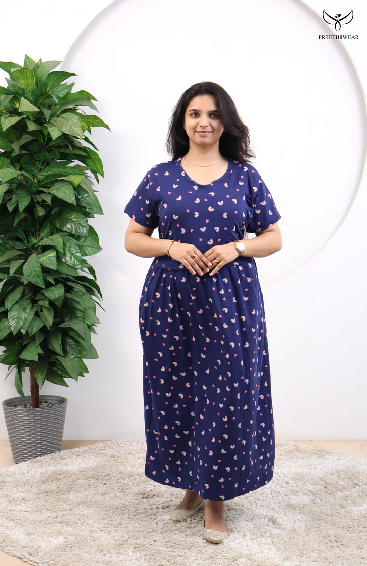 Isla1 SoftCotton Full Length Maternity Loungewear