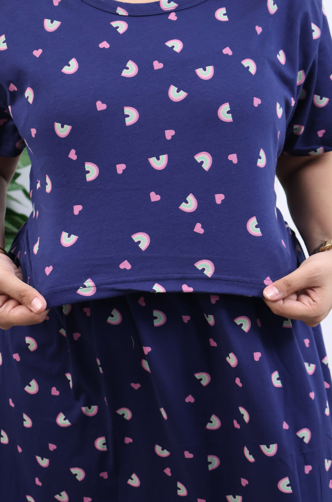 Isla1 SoftCotton Full Length Maternity Loungewear