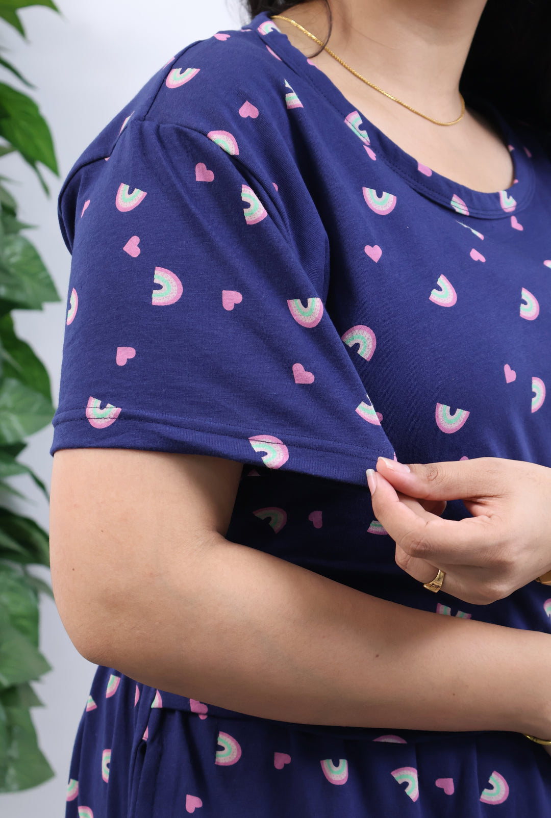 Isla1 SoftCotton Full Length Maternity Loungewear