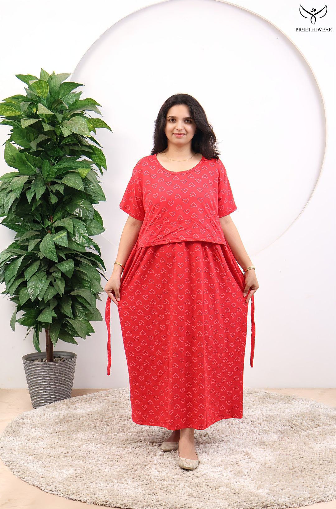 Yuvana SoftCotton Full Length Maternity Loungewear